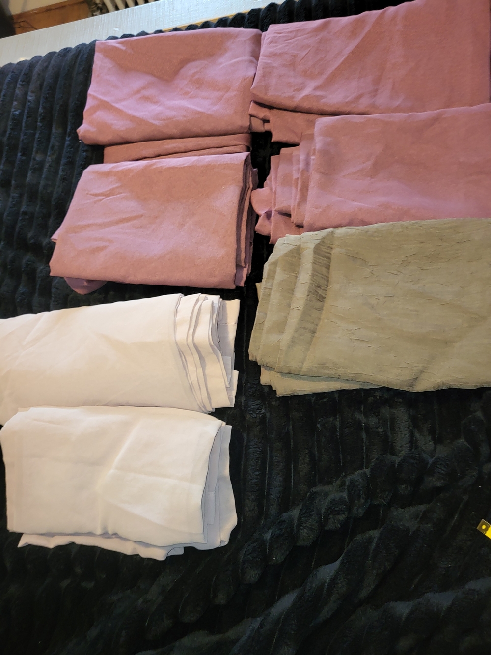 14 Panels Of Curtains